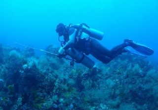 Buceo en el fondo del mar